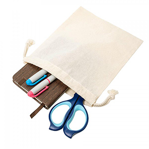 リサイクルコットン巾着S(1個132円)