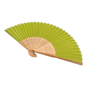 涼風和扇子(萌黄)(1個198円)