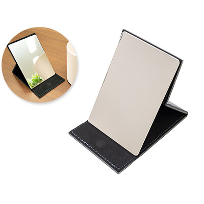 PREMO リサイクルレザー ミラー&モバイルスタンド(1個792円)