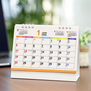 パステルメモリー卓上カレンダー(1個110円)
