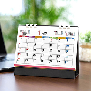 ペーパーリング卓上カレンダー(1個151.8円)