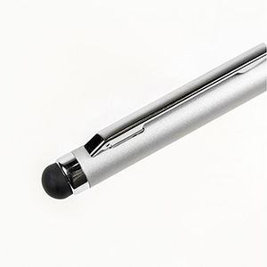 タッチペン付スリムメタルペン(1個66円)